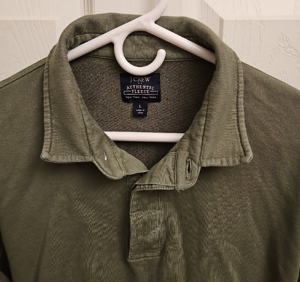 J. Crew Rugby Pullover | Authentic Fleece - Picture 2 of 6
